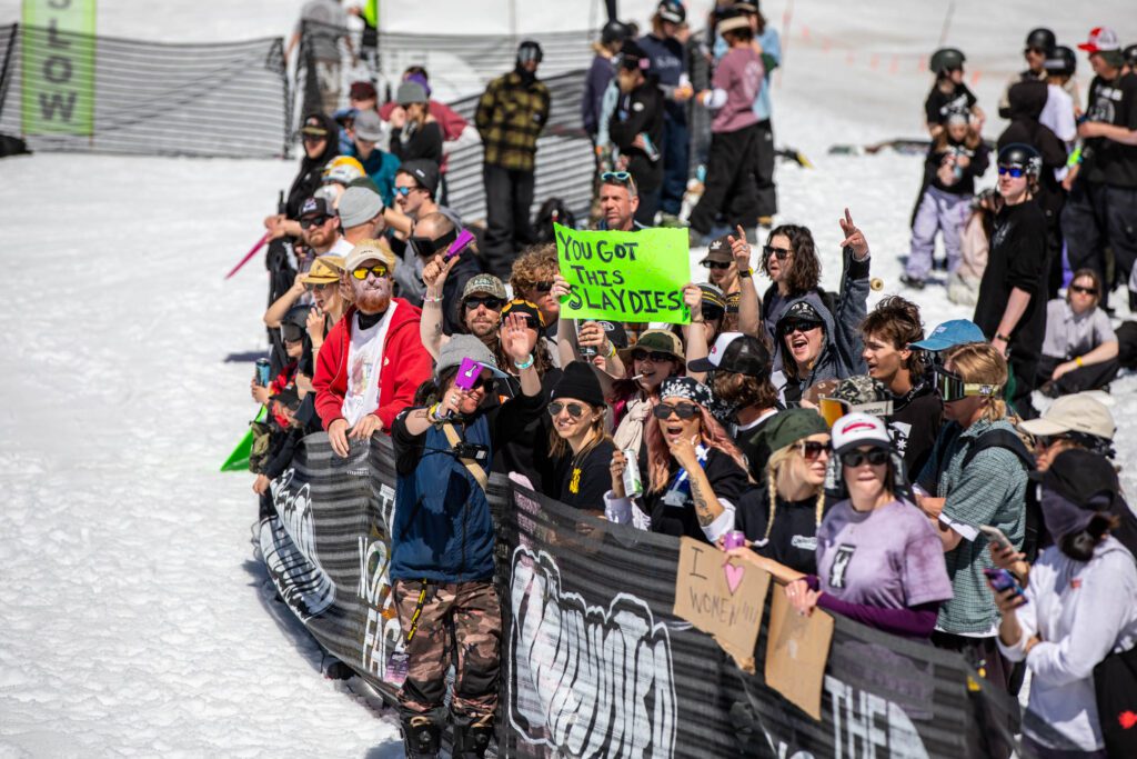 UI2024 DAY3 marywalsh @walshmt Crowd 146 1024x683 - From The Streets To The Spotlight: The Uninvited Invitational Ignites A New Era For Women's Snowboarding